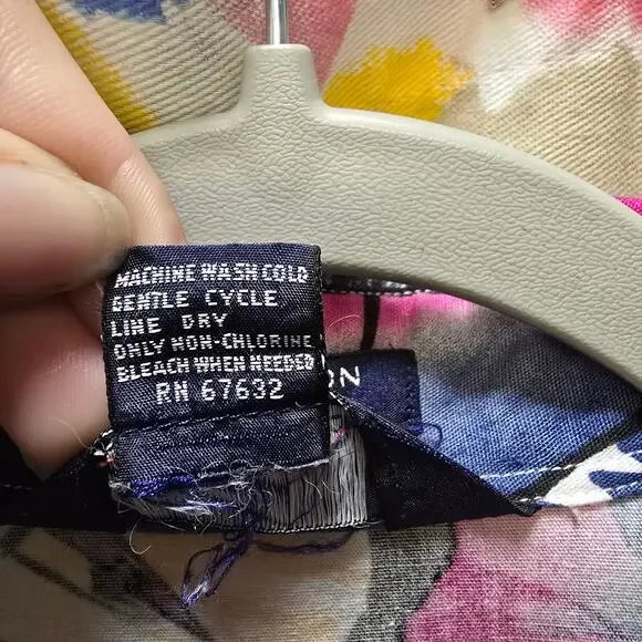 VTG Daniel Hechter 100% cotton colorful Hawaiian surf sail button-down shirt XL - Picture 4 of 13